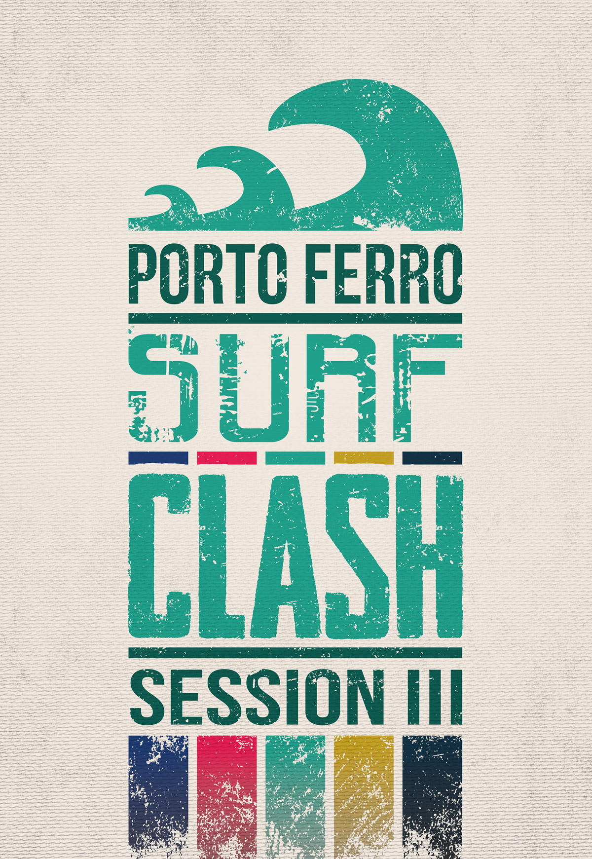 Surf contest graphic-design poster motion-graphics