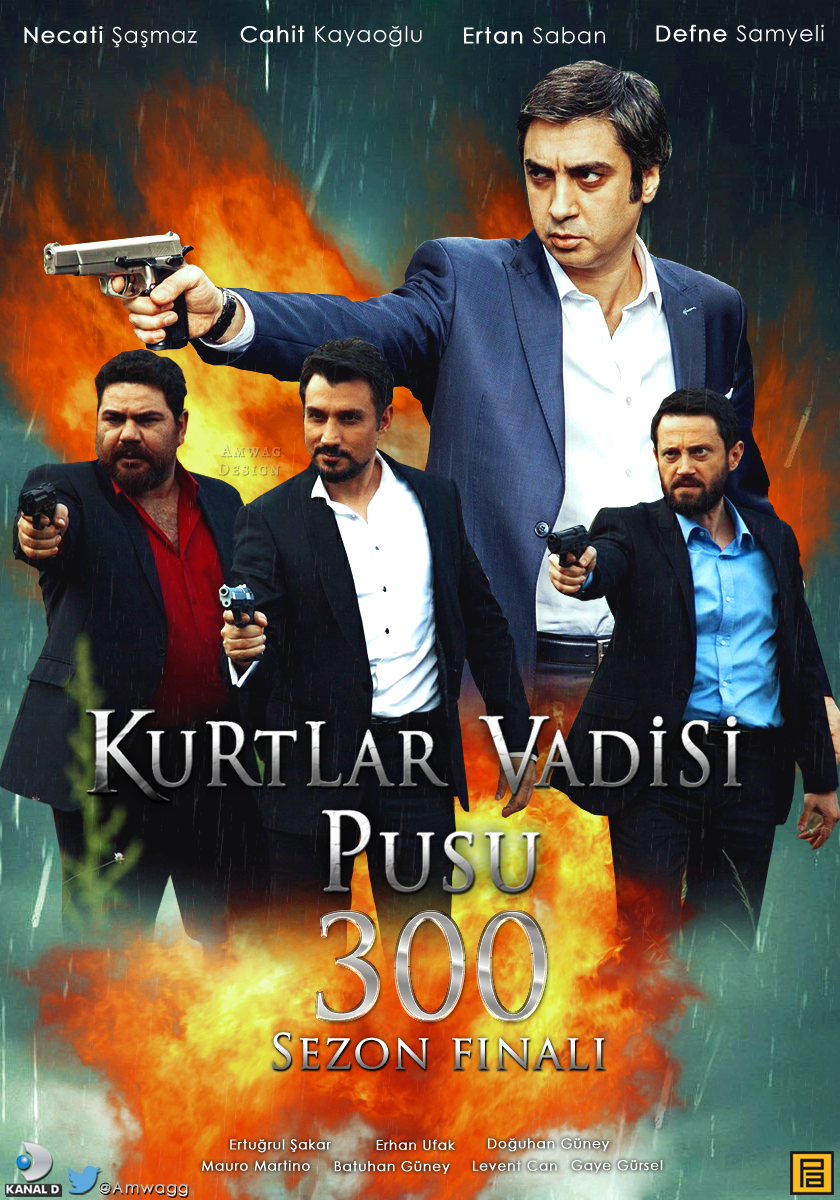 kurtlar vadisi pusu Polat Alemdar cahit kayaoglu KVP pana film poster kanald kanal d necati şaşmaz turkish dizi Afiş tasarımı