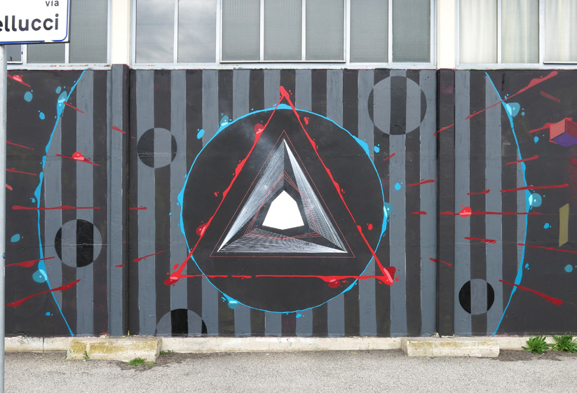 corn79  etnik  MrFijodor  grosseto  Graffiti  geometric art  psychedelic