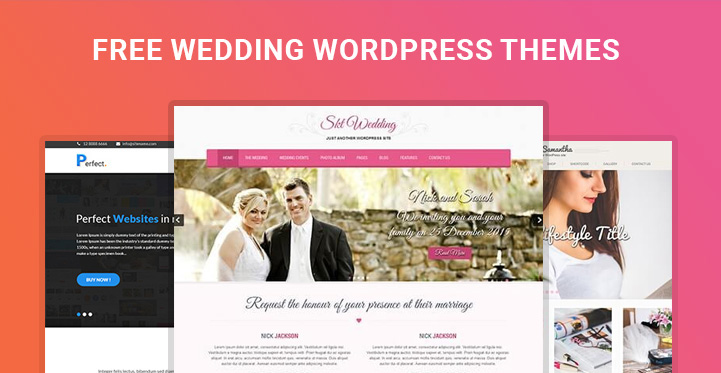 free wedding WordPress THEMES