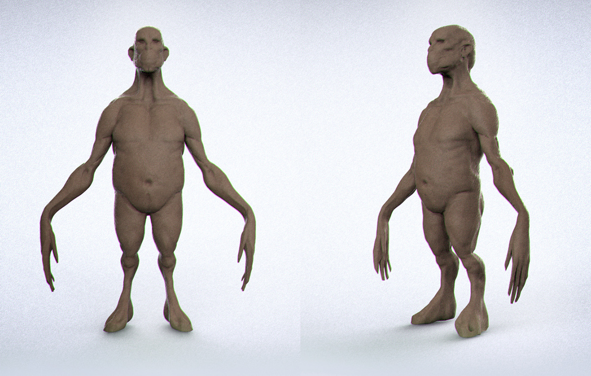 monster monsters Character Zbrush Render concept art concept design creature