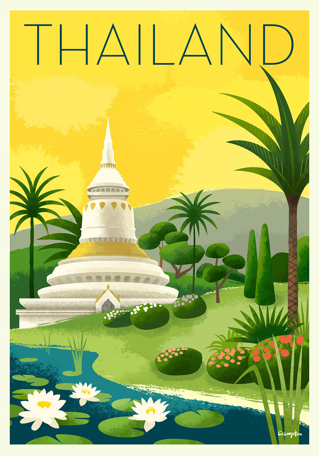 TRAVEL POSTERS on Behance