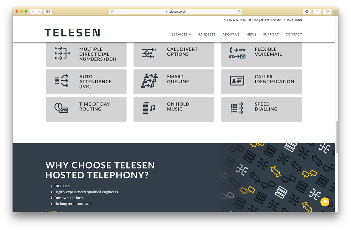 Telesen telecoms VoIP Data