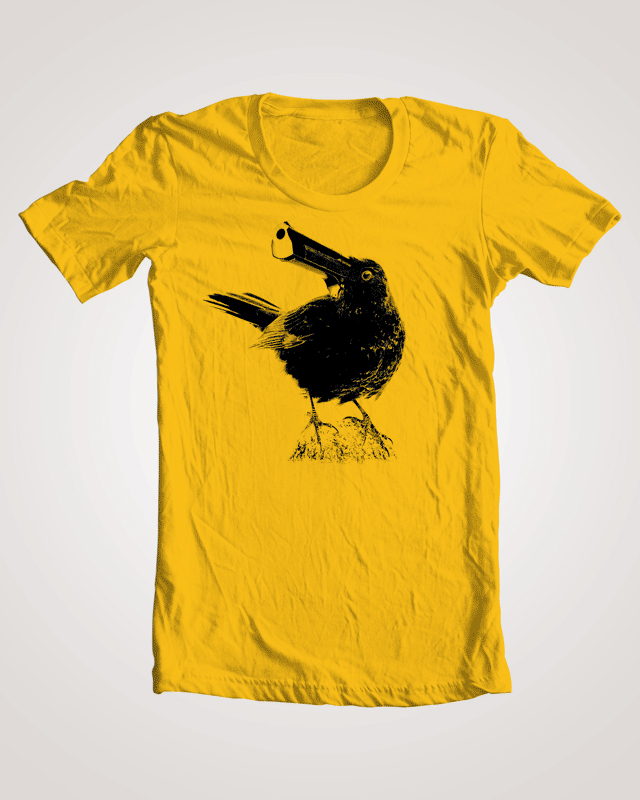 tshirts shirts Threadless threadless.com ray cow bird  gunbird Gun