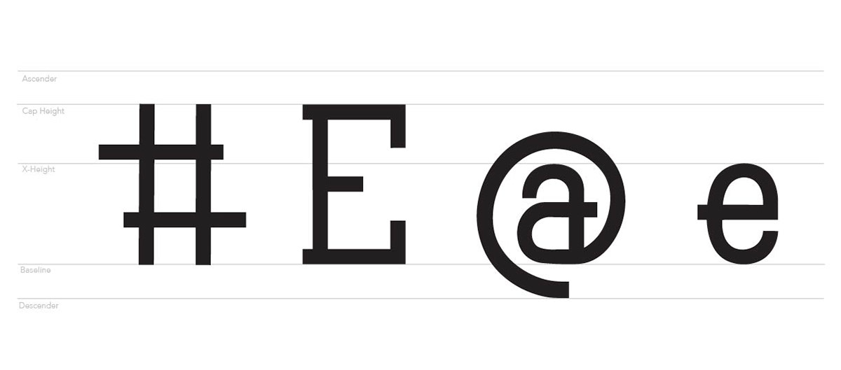 type design exploration slab serif poster letters