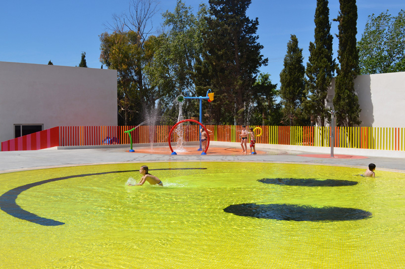Pool manacor Porto Cristo mallorca A2arquitectos childrens smile spain