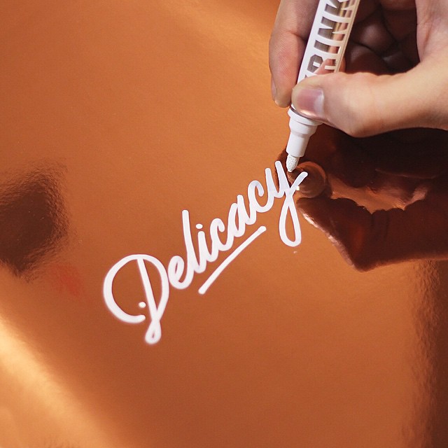 lettering HAND LETTERING inspiration it's a living hand made design Script itsaliving it's a living lettering pantone #MakeItNYC inspire MakeItNYC