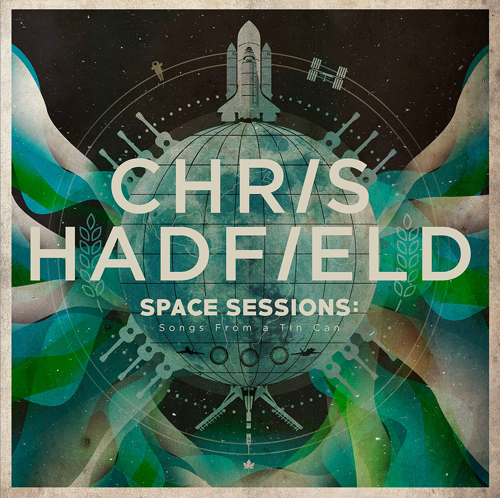 Chris Hadfield Album design Space 