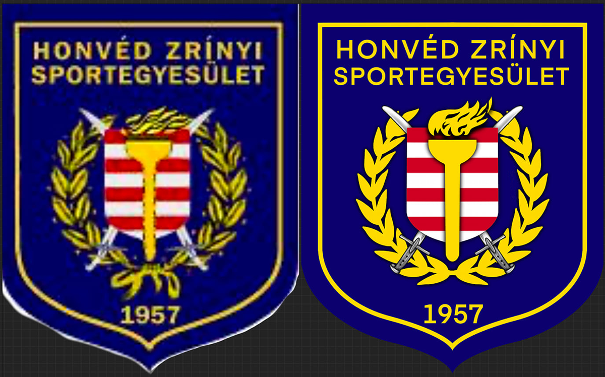 club graphic design  honvéd re-render S.E. sport Webdesign Website wordpress zrinyi