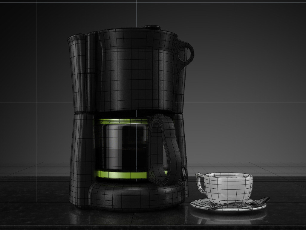 3D Luxology Modo Coffee