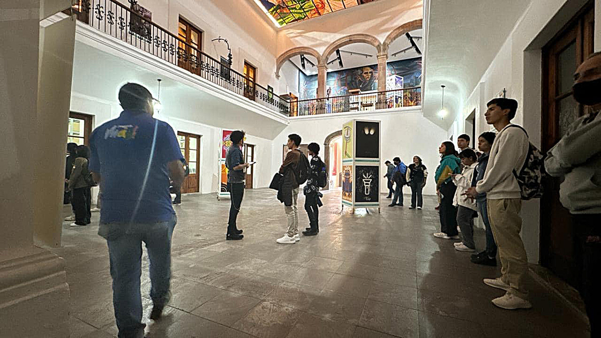 poster Exhibition  BICENTENARIO Guanajuato Minas de Luz