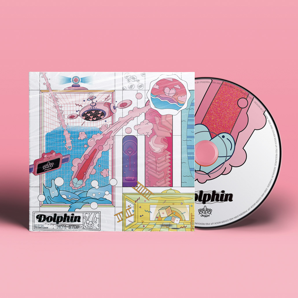 albumcover Albumdesign artwork design graphicdesign kpop music redesign ohmygirl