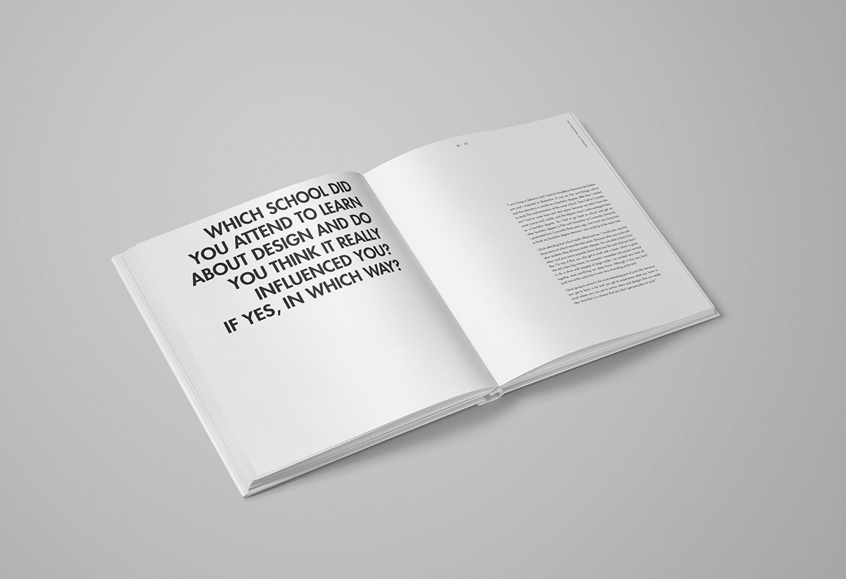 publication art book interview graphicdesign editorial