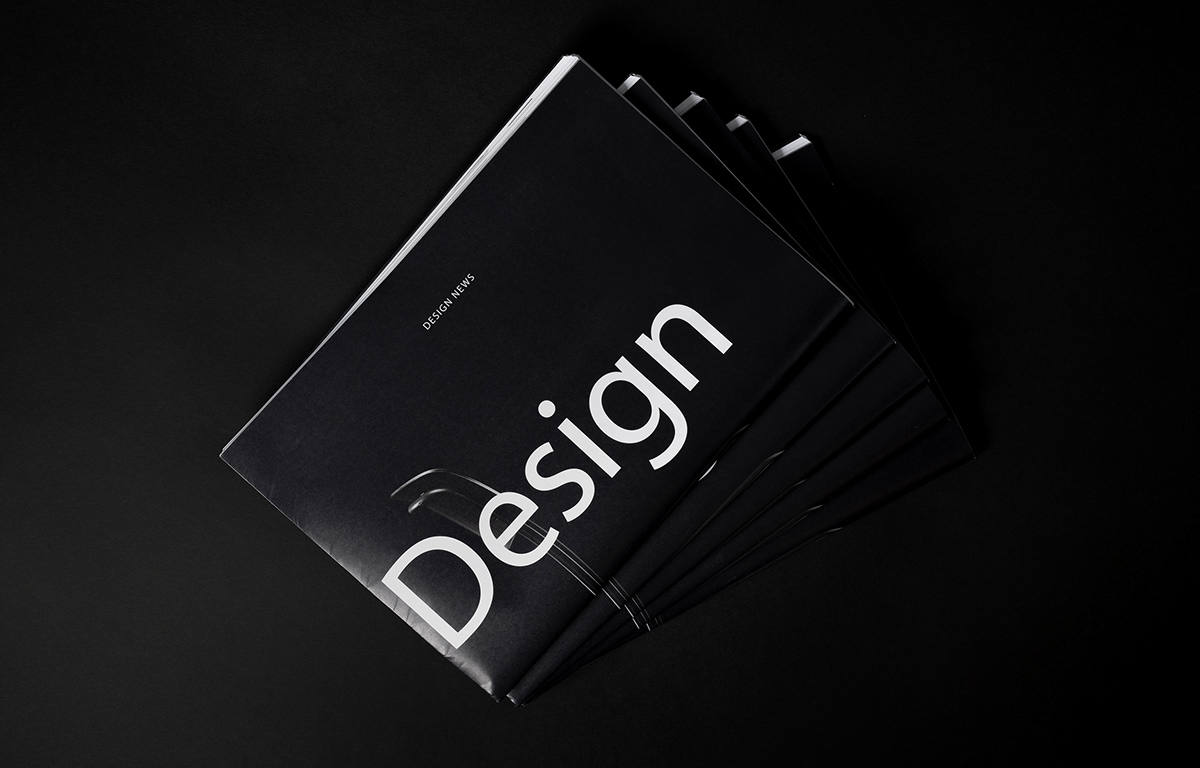 3d-modelling Brunner design design news editorial design  Interior magazine typography   CGI type design