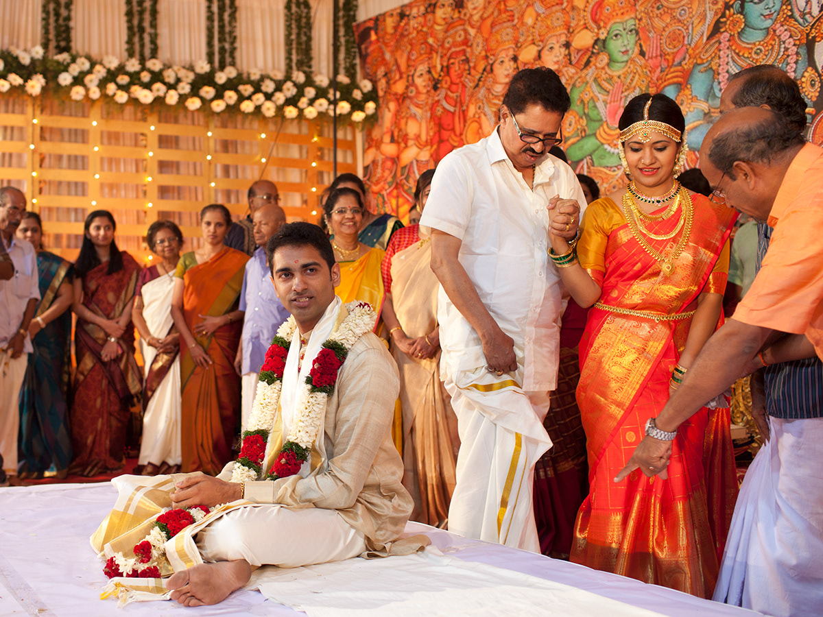 wedding Kochi indian traditional details