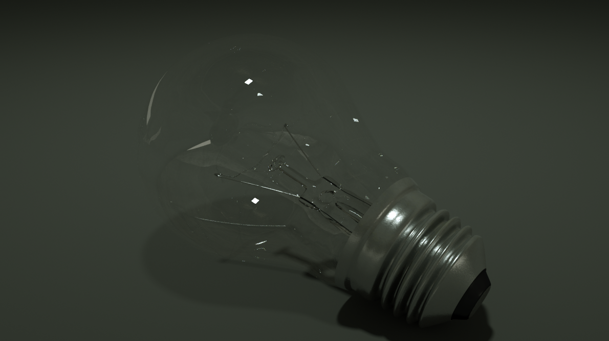 bulp lamp3d electricity
