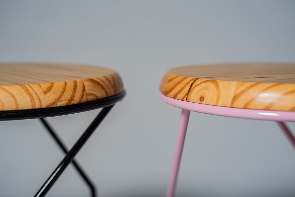 flamingo stool banco bionica bionics Biomimetics ULBRA product furniture academic
