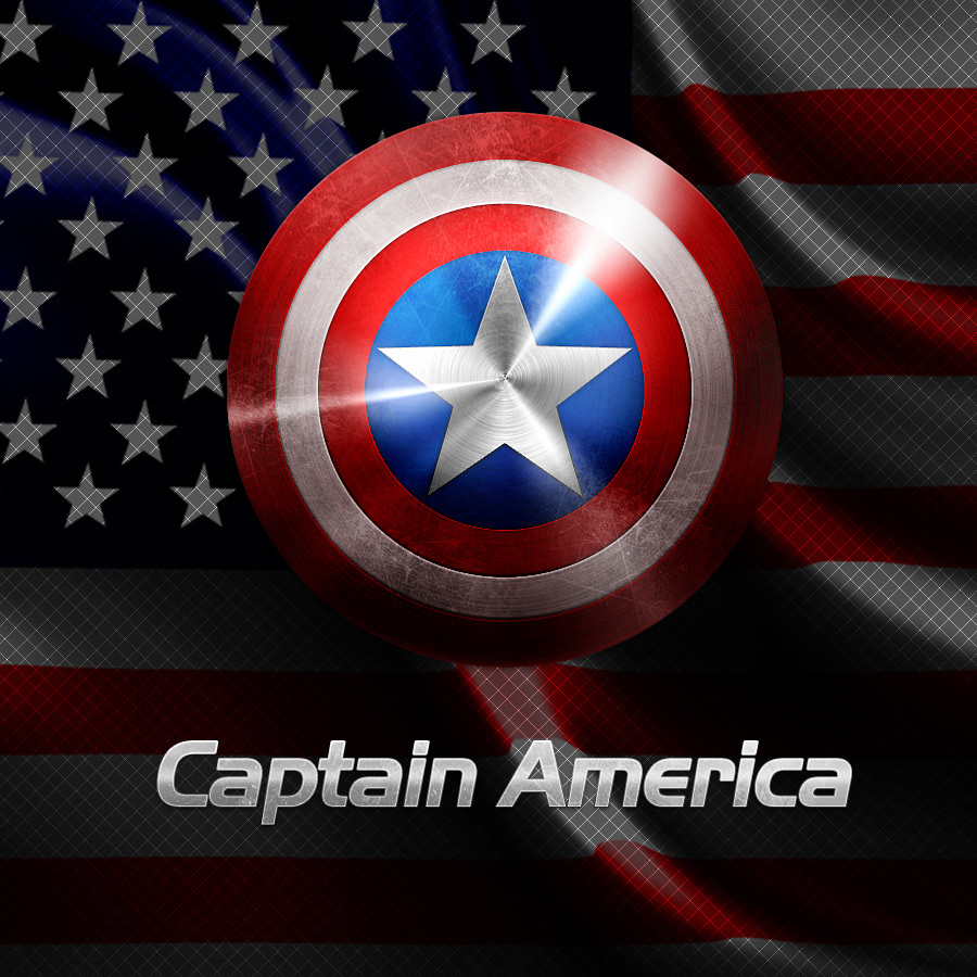 Hero captain america Icon