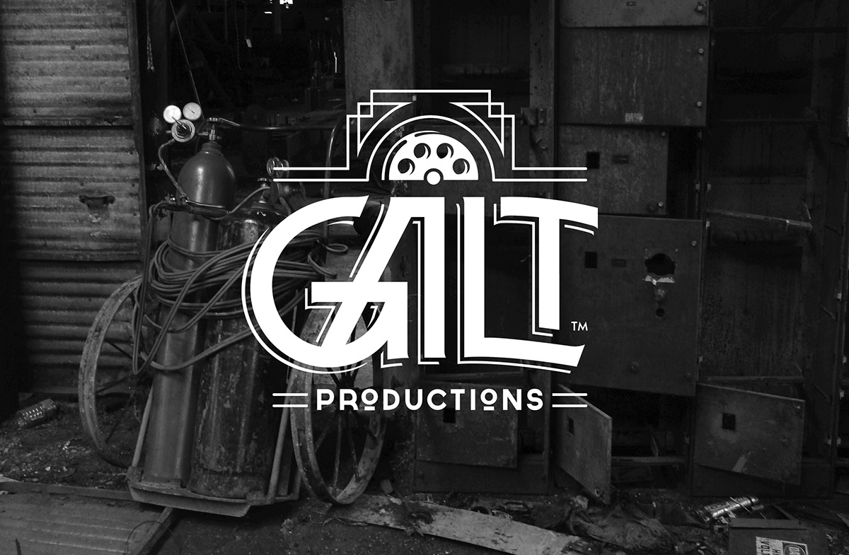 galt  Productions horror Movies DVD poster flyer logo art deco movie Scary