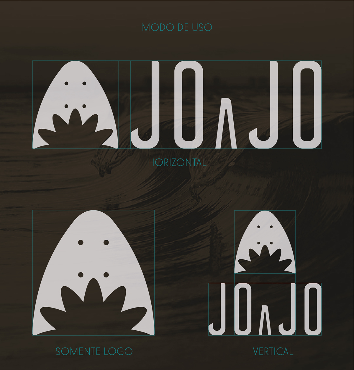 logo logodesign joajo LONGBOARD t-shirts
