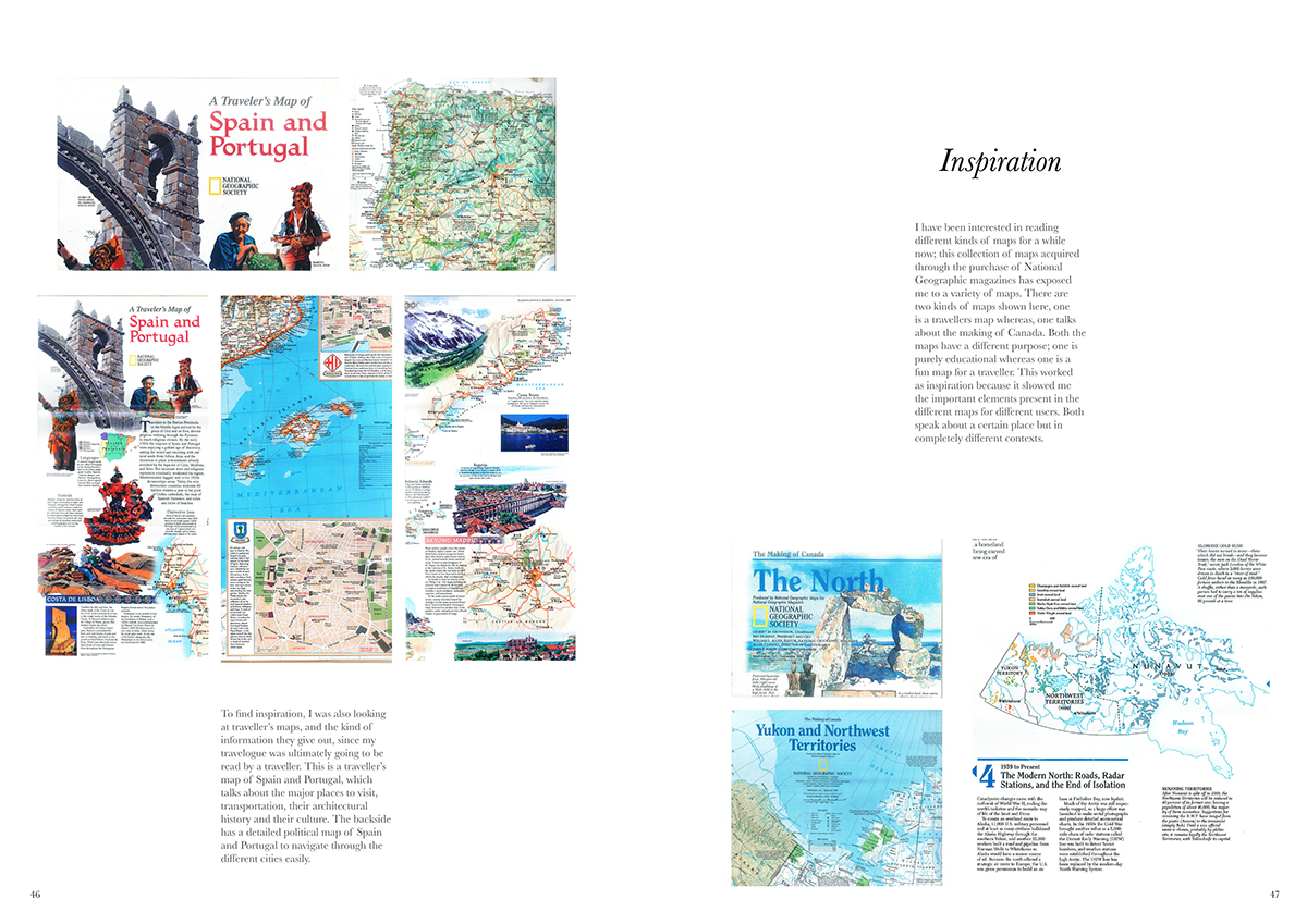 publication design Documenting Journey terrain Geography Creative Cartography editorial design  ILLUSTRATION  landscapes