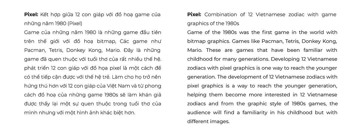 12 Vietnamese Zodiacs 12 zodiacs ILLUSTRATION  motion graphic traditional pixel Game Bitmap Digital Drawing Drawing 