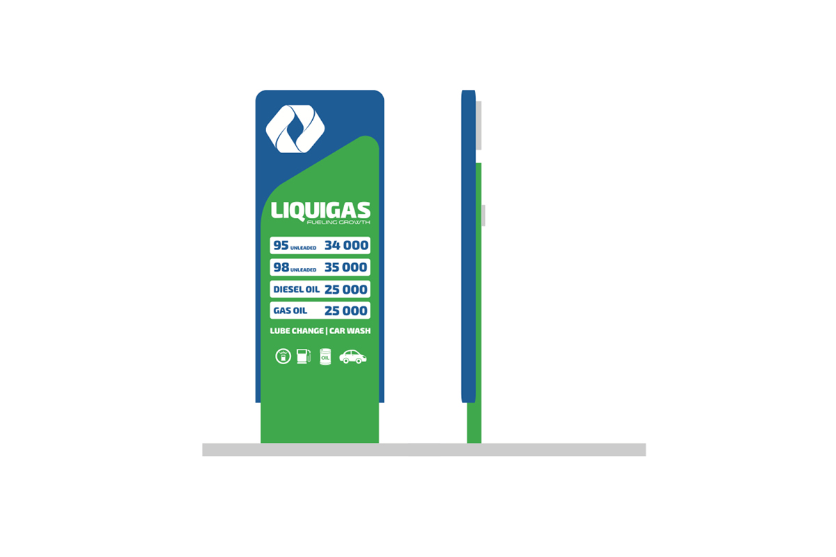 fuel petrol Gas Liquid green blue gogreen STATION