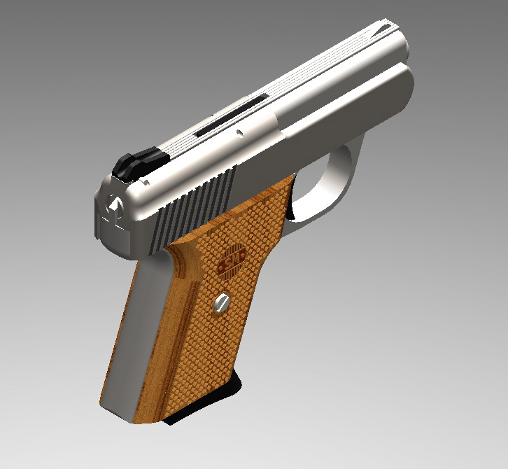 pistol design Arma de colección diseño vintage Herencia histórica Ingeniería creativa