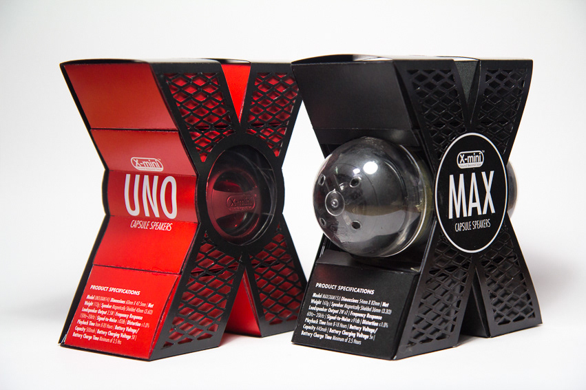 x-mini speaker Structural extreme sports black capsule
