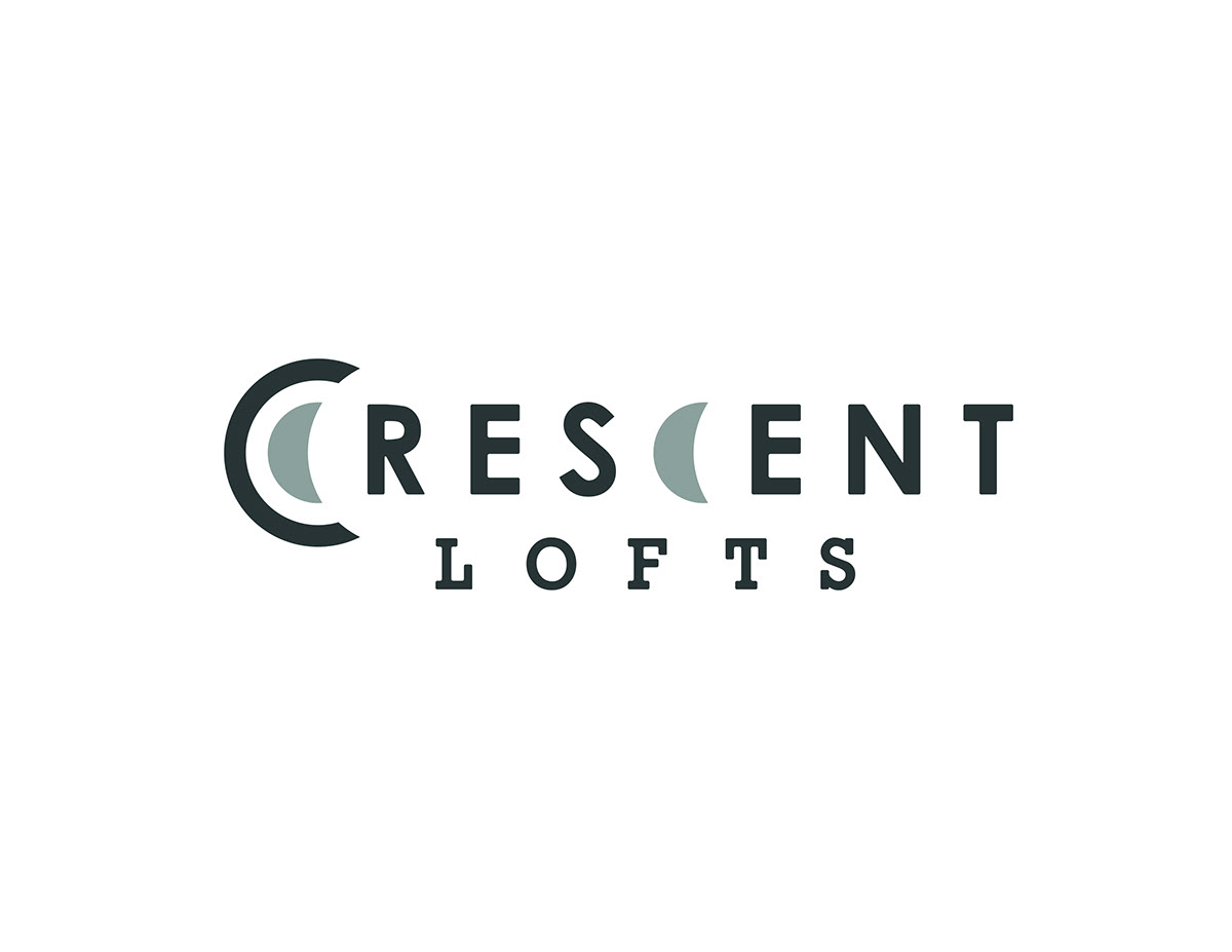 logo  identity crescent lofts