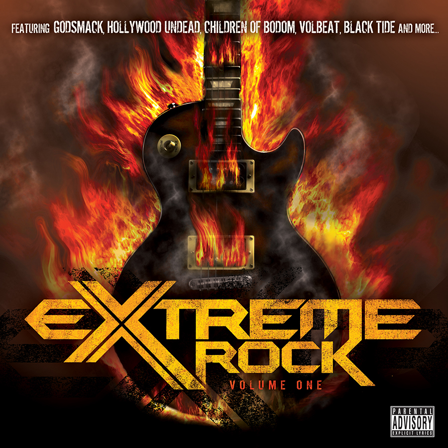 CD design CD packaging Extreme Rock Hard Rock extreme