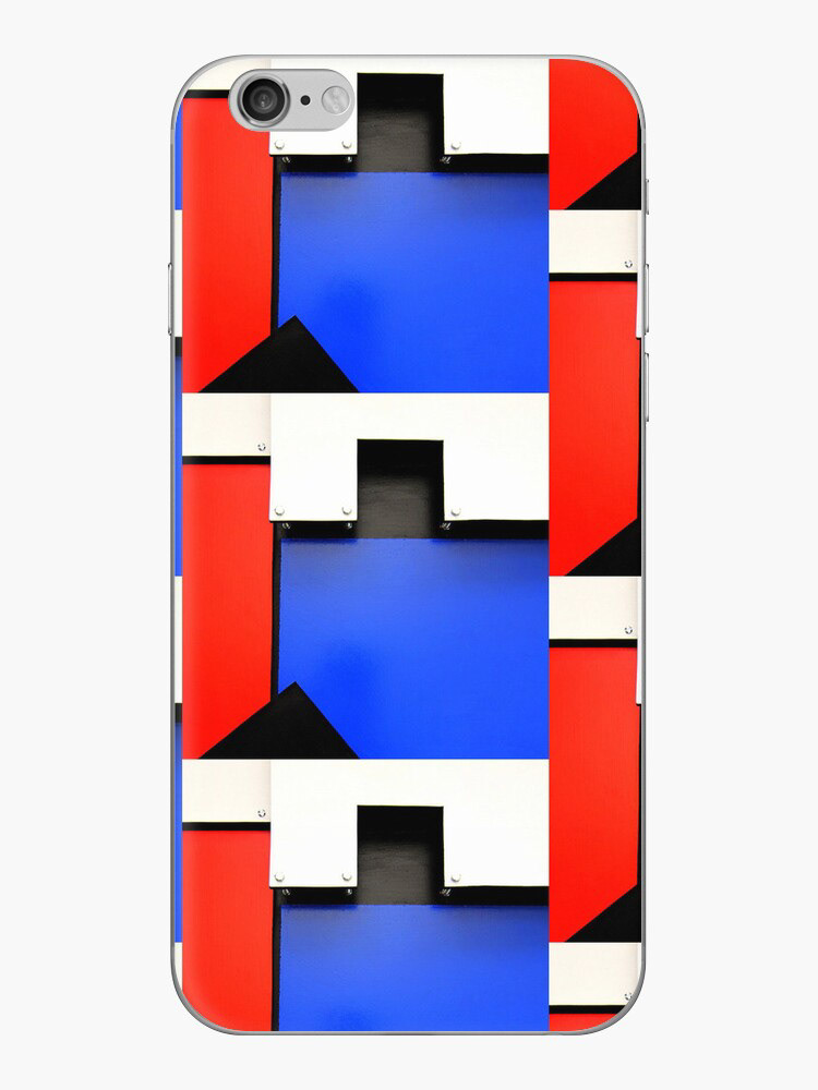 abstract Bleu Blanc Rouge national france decoupage pattern relief geometric mondrian lettre F