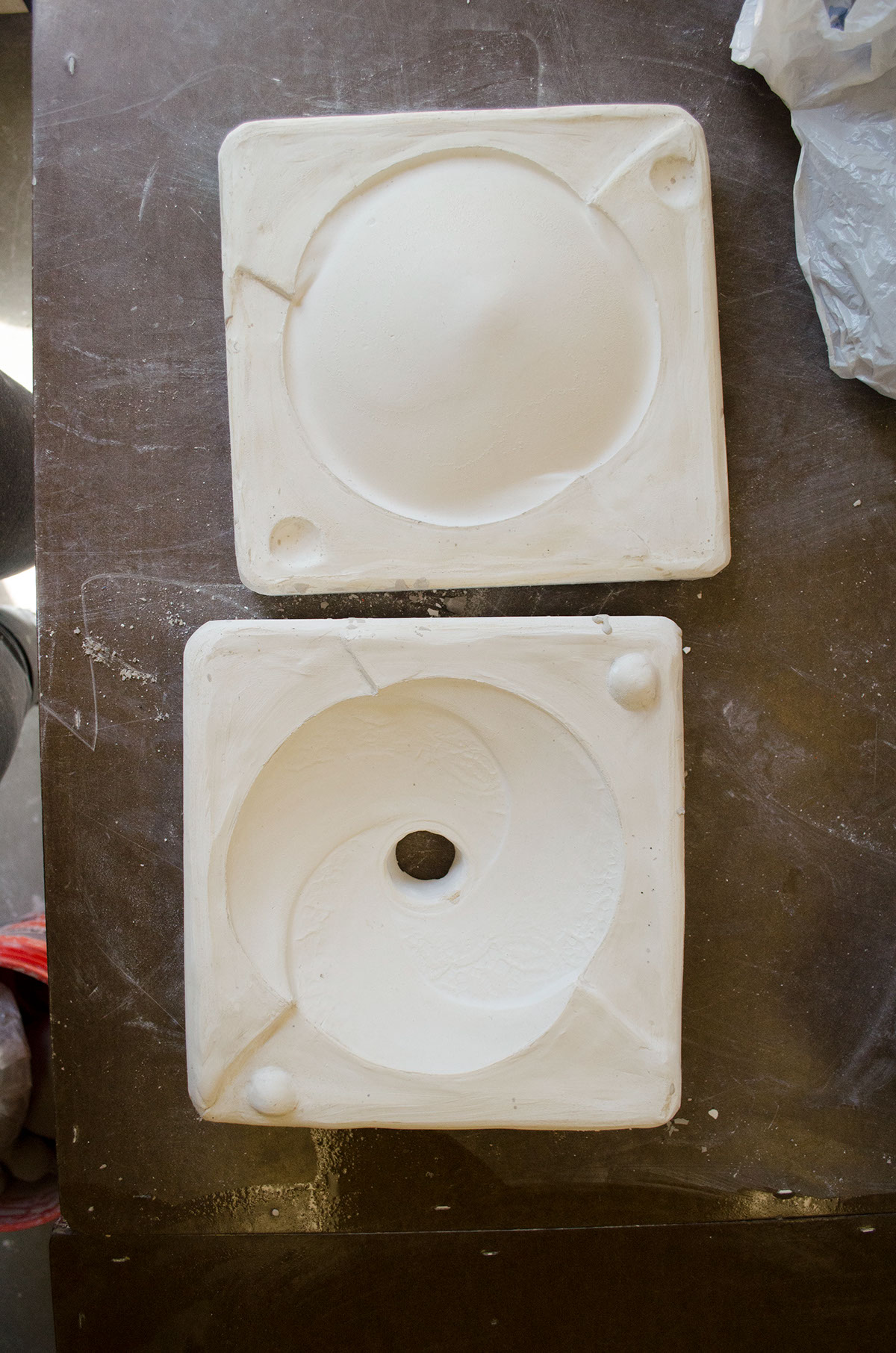 ceramic solidcast solid cast plate bowl ceramics 