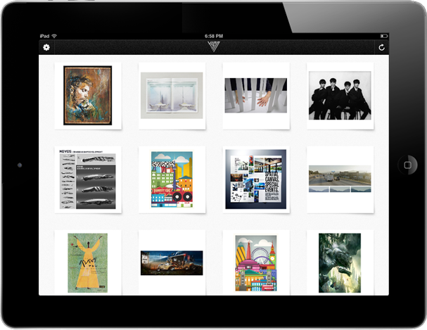 ios app visn iphone iPad gallery art design