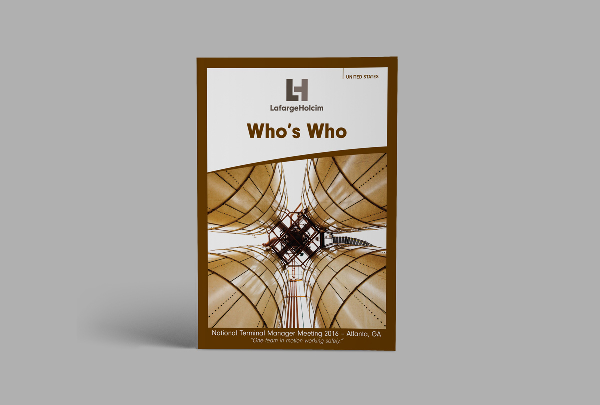 Booklet who's who Printing