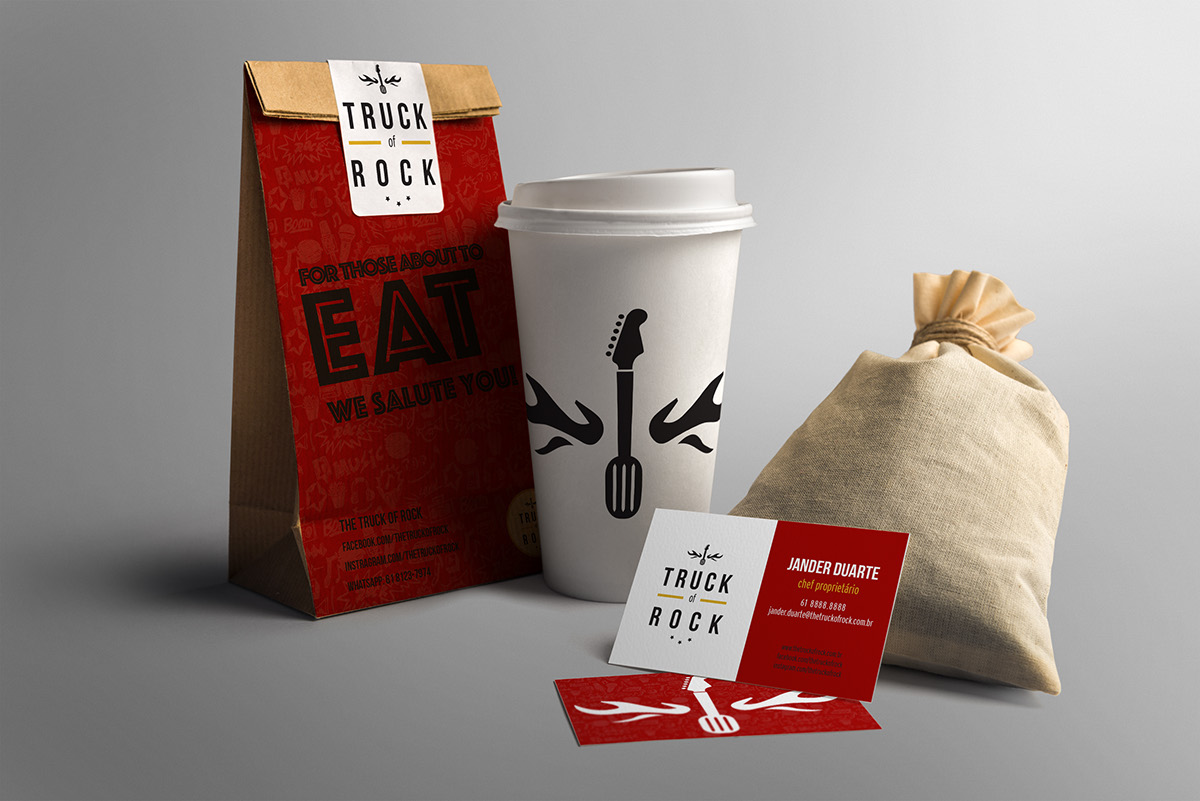 brand logo Logotype design Brand+Design Food  Food truck