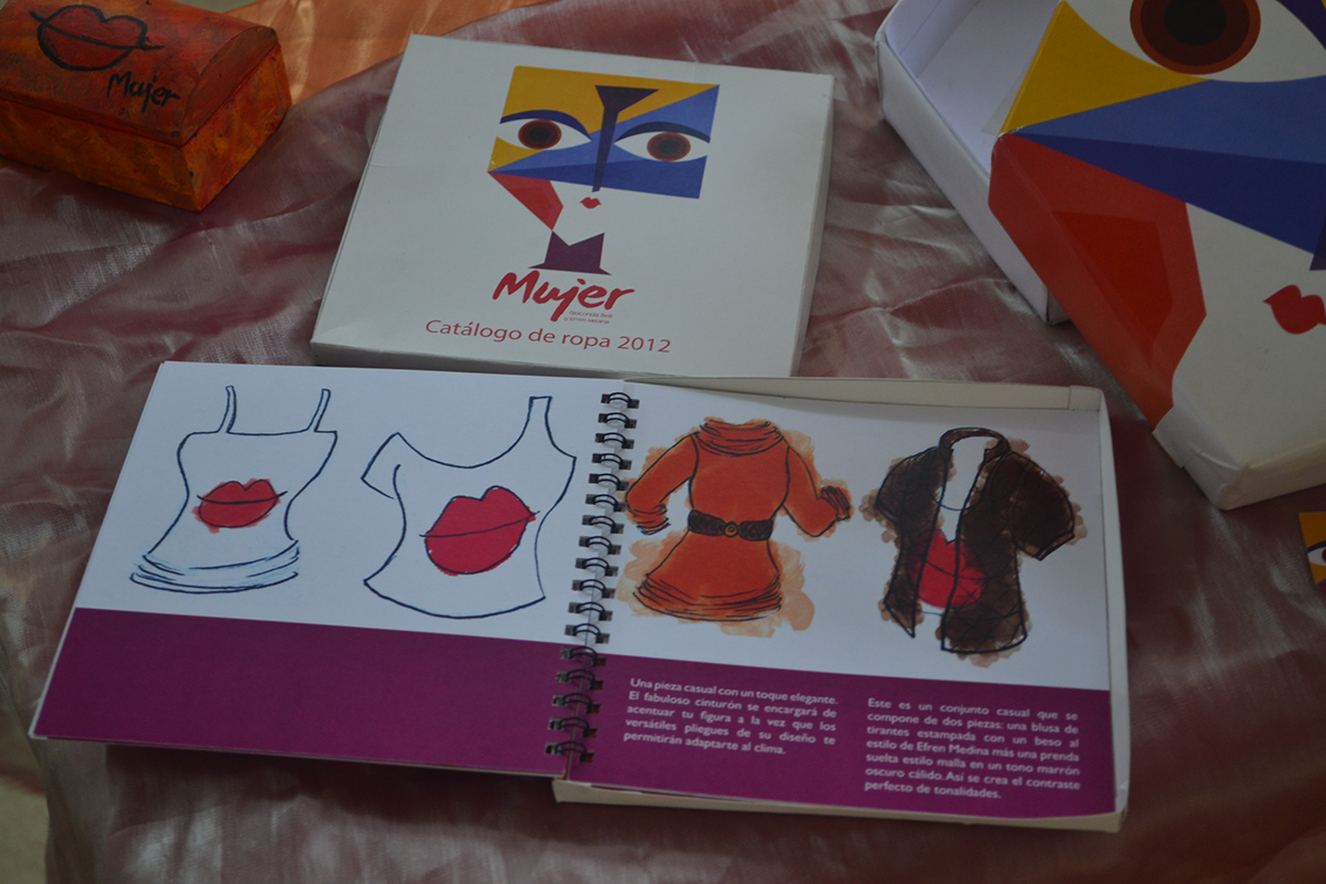 diseño de modas Diseño editorial logotipos  nicaragua Ropa gioconda belli efren medina