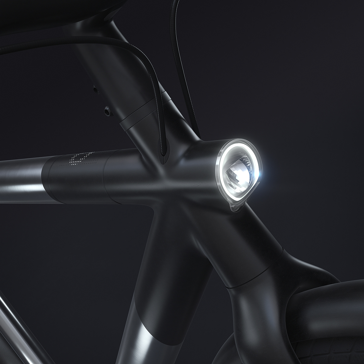 3D aluminium aluminum animtion Bicycle CGI electric motion-graphics van moof vanmoof