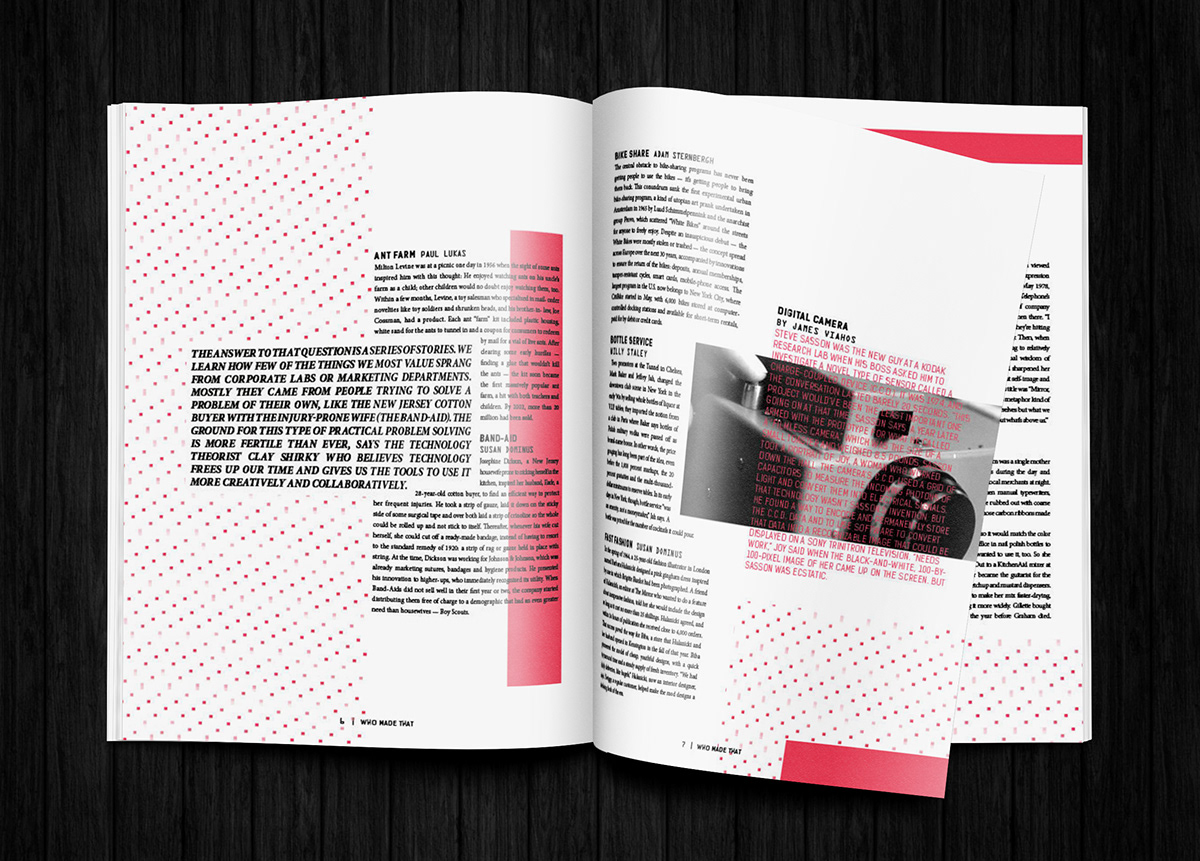 type editorial magazine Website Layout typeset design Web