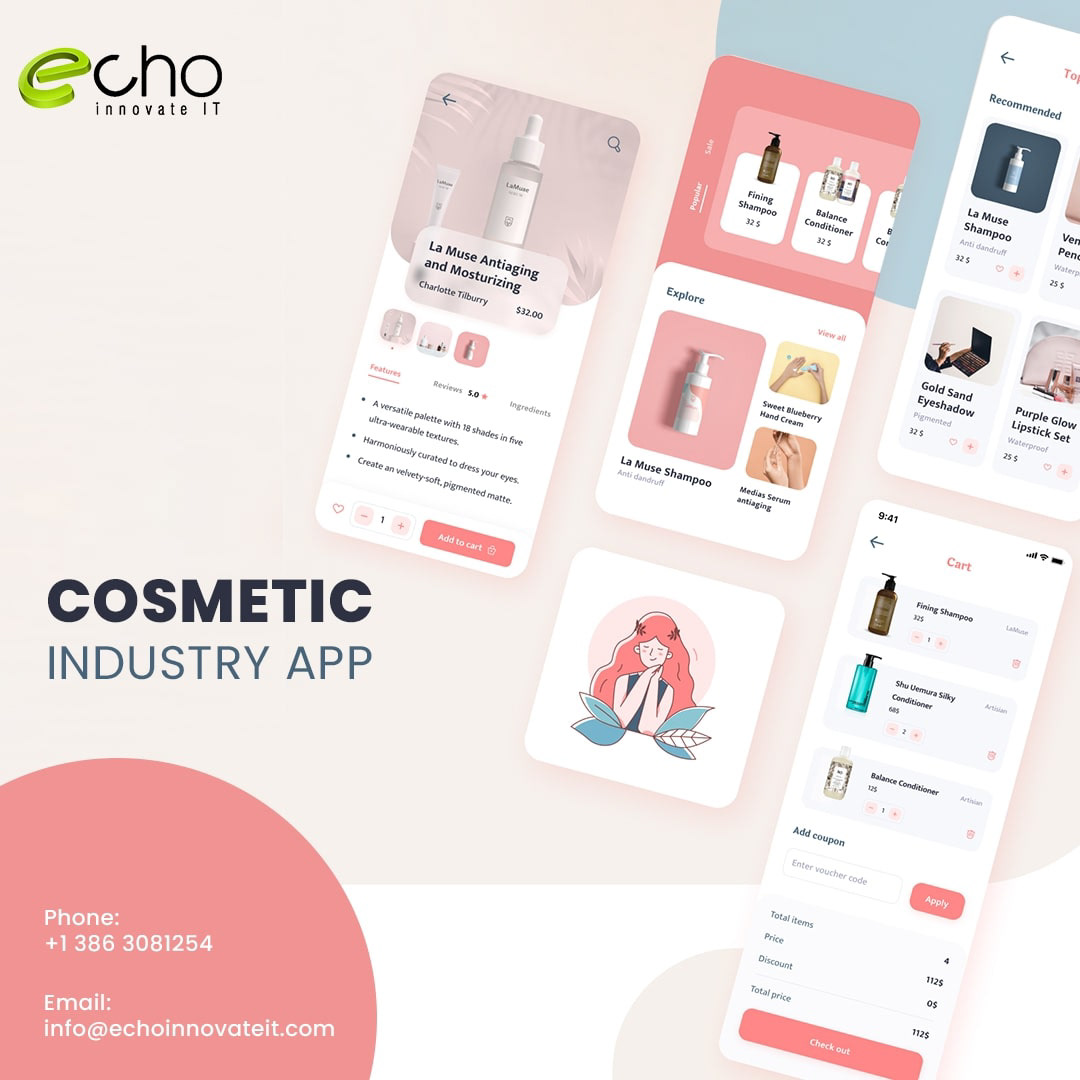app development app development company beauty industry Cosmetic App Development cosmetic industry