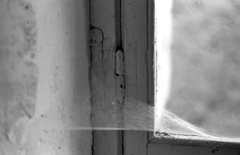 film photography analog 35mm black and white france house abandoned