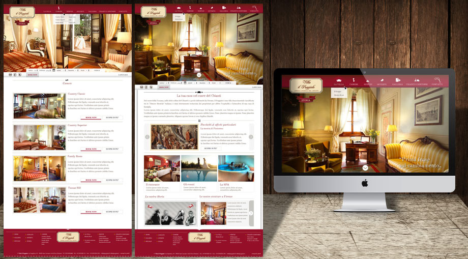 Hotel brand identity website hotel hotel website Responsive Design website responsive responsive website