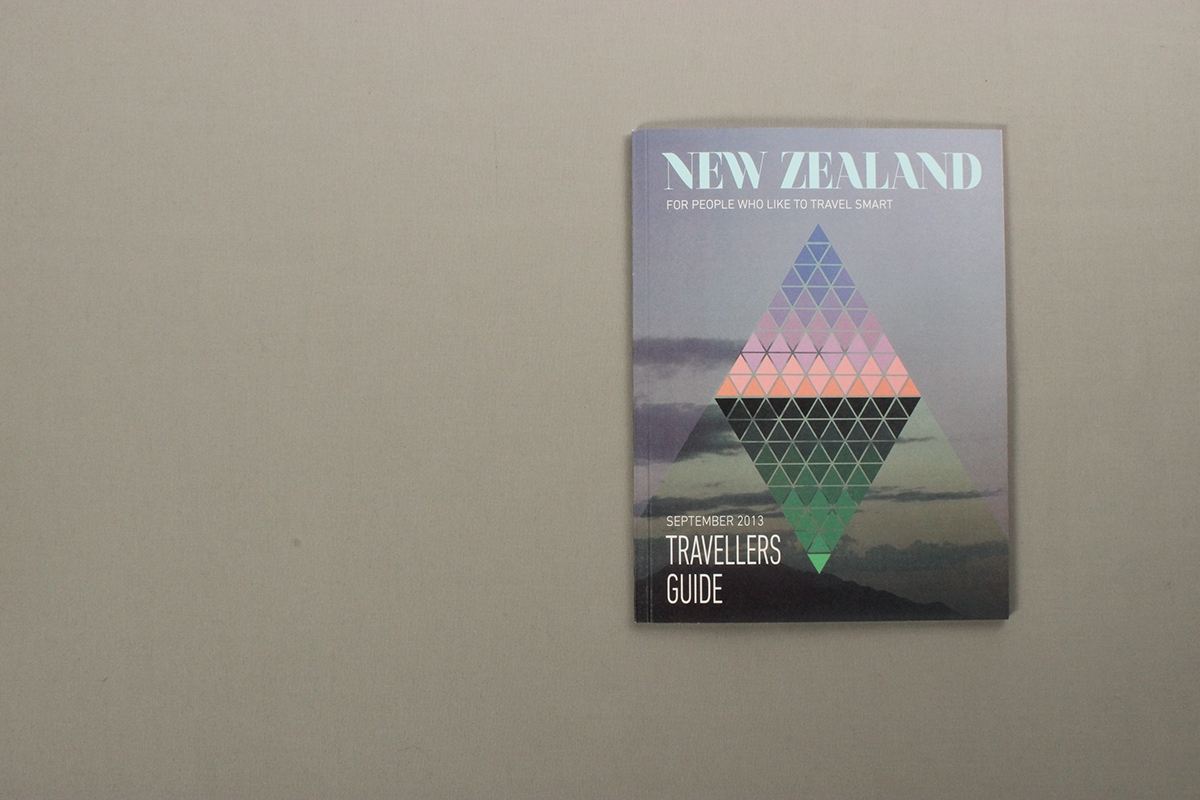 newzealand travellersguide editorial magazin corporatedesign