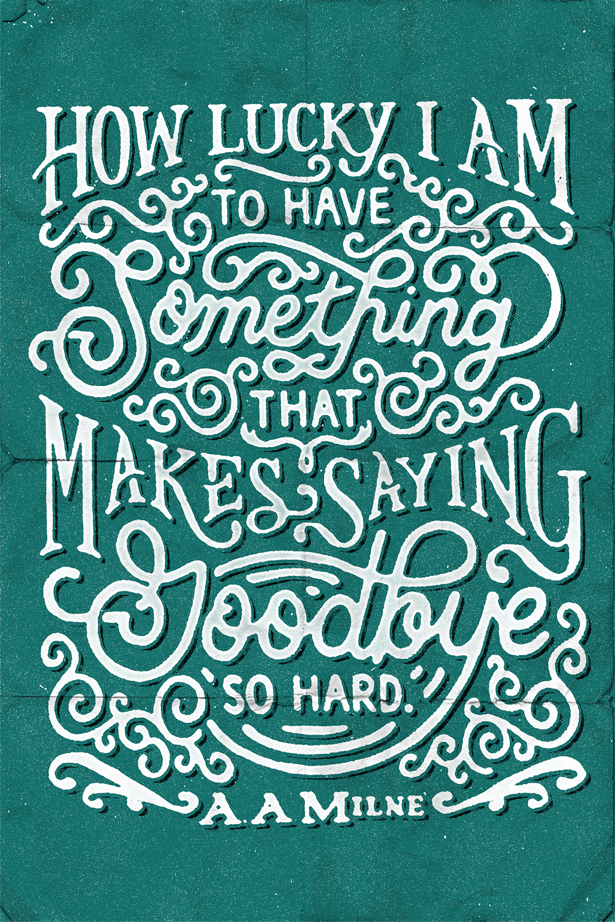 Handlettering lettering type hand drawn process quote