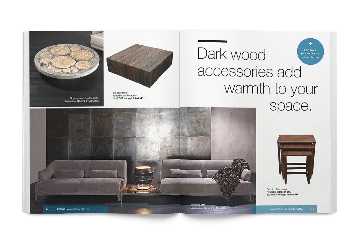 Interiorph Interior design furniture magazine jordan amman recipes Layout magazine layout Image Layout 1st Edition winter issue inspiration interior inspiration