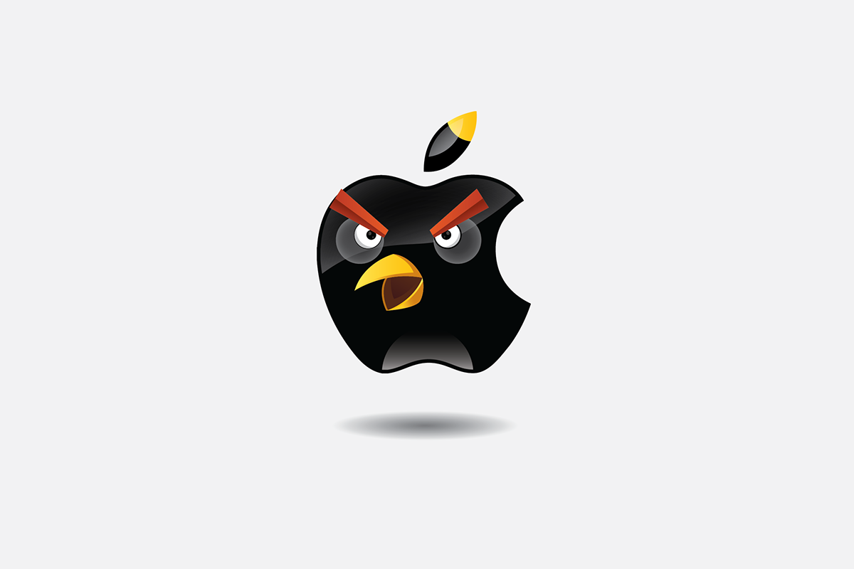 brand angry angrybirds google apple pringles starbucks Nike twitter adidas angrybrands Parody birds pig