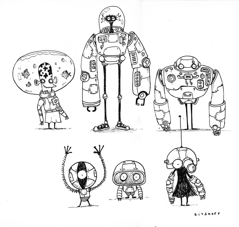 doodles characters monsters aliens sketchbook sketch art Space  game thrones Mushrooms knights Bastards robots