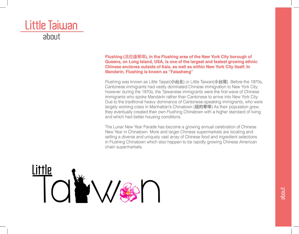 tourism nyc TheNewLittles LittleTaiwan taiwan identity logo design merchandise map publicationdesign
