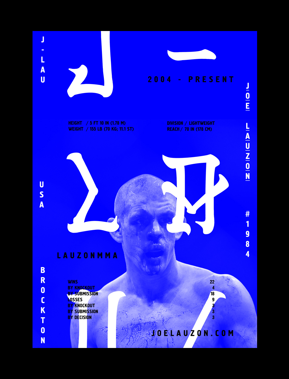 bkoz   design graphic posters UFC MMA