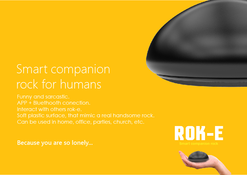 rock-e smart companion Internet of Things device